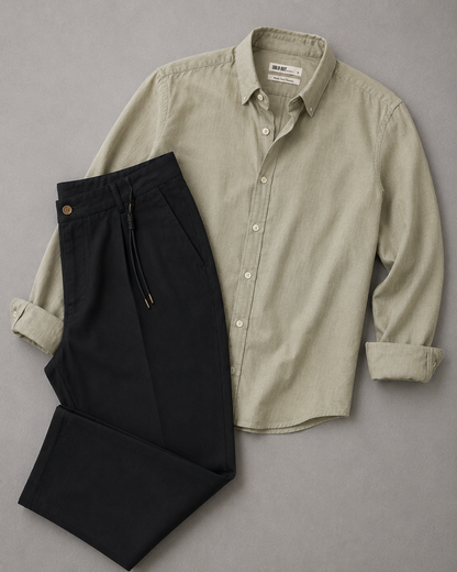 Linen suit