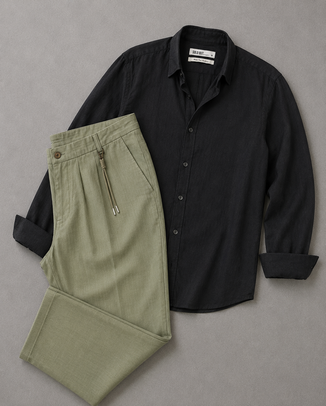 Linen suit