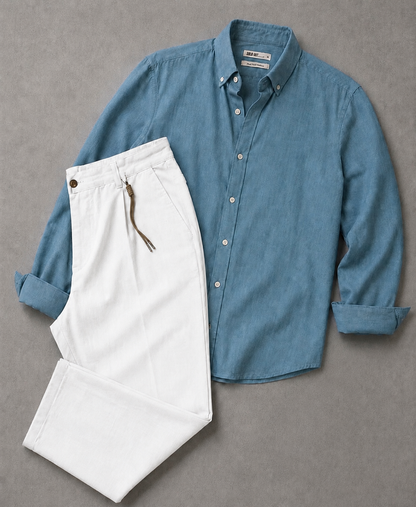 Linen suit