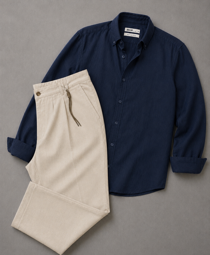 Linen suit